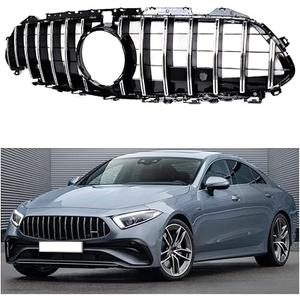 Car Front Grill for Mercedes CLS Class 2018-2023 Coupé 4 Portes C257 W257 CLS 350 CLS 53 AMG,Car Front Grilles Bumper Hood Grille Body Styling Accessories.