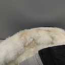 IECOii Dog Coat with Harness Built in - Black, Large - Waterproof Winter Coat, Fleece Lined Snow Jacket for Dogs (Large(Chest:24.4 in))