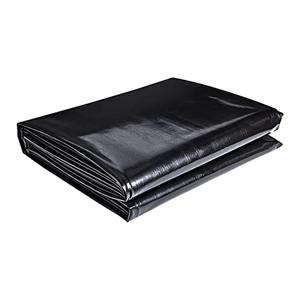 ToLanbbt Pond Liner 7 x 10 Ft, 20 Mil HDPE UV Resistant Preformed Pond Liner Easy Cutting, Underlayment for Fountain, Waterfall, Koi Pondsand Water Garden (Black)