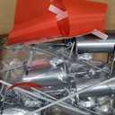 Qualirey 4 Pack Animal Spring Trap Dog Proof Raccoon Coon Rabbit Traps Reusable Heavy Duty Foot Hunting Snare with 7'' Lever Handle for Outdoor Garden Farm Yard Field (Sliver)