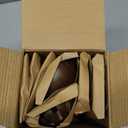 Non-Toxic Wooden Spoons for Cooking 7-Piece Kitchen Utensils Set, Glue-Free & One-Piece Cooking Utensils, Natural Wooden Utensil Set with Plant-Based Finish, Free of Forever Chemicals