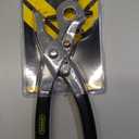 General Tools Leather Hole Punch Tool - 6 Multi-Hole Sizes for Leather, Rubber, & Plastic - Hobbies & Crafts 8.5 inches