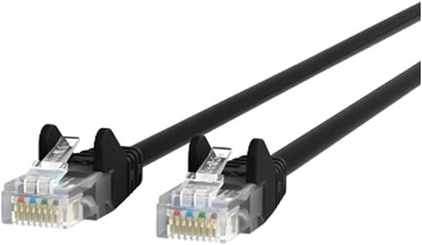 Cat5e Ethernet Patch Cable Snagless, Rj45, M/M (A3L791BT15MBLKS)