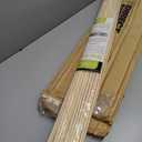 HOPELF 50PCS Bamboo Dowel Rods - 1/4 x 36 Inch, Craft Sticks, Cylindrical, DIY, Home Decor, Model Building