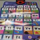 LEARNING BUGS Press to Learn Phonics, Interactive Letters and Sounds Talking Poster, Preschool & Kindergarten Learn to Read, Ages 3+