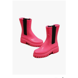 Rain Boots For Women Rainproof And Waterproof Shoes Short Non-Slip Fishing Rubber Boots Work Rubber Shoes, Size 41