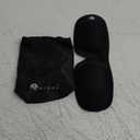 Nidra Contoured Sleep Mask for Side Sleepers  Zero Pressure Fit, Light Blocking Eye Shade for Sleeping & Travel  Black, Small Size