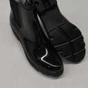 Women's Short Rain Boots Waterproof Slip On Ankle Chelsea Booties, Size 40