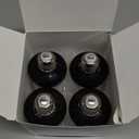 Hompavo Upgraded LED Flame Light Bulbs Halloween Decorations, 4 Modes Flickering Light Bulbs with Upside Down Effect, E26/E27 Flame Bulb for Christmas Party Home Indoor & Outdoor (4 Pack) (Purple)