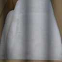 GREENSTELL Small Vanity Stool Chair with Storage and Folding Back, 13.4" x 15" x 30" Square Faux Fur Soft Ottoman, 4 Metal Legs with AntiSlip Feet, Furry Padded Seat for Makeup, Bedroom, White