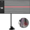 Biupky Dent Reflection Line Board, Led Dent Reflector Board Dent Remover Tool for Car, Dent Repair Board, Paintless Dent Repair Removal Tool PDR Light Dent Checking Reflector Line Board