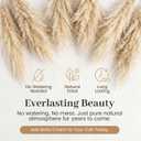 JOHOUSE 16PCS 40'' Dried Pampas Grass Home Decor - Fluffy Real Tall Pampas Grass for Floor Vase Boho Bedroom, Wedding & Rustic Farmhouse