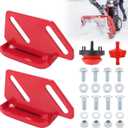 Dokili Snowblower Skid Shoes Replaces Toro 624 824 828 1132 Power Shift Snowblower 74-1100-01 2134249 62-0980 62-0990 74-1100 2PCS