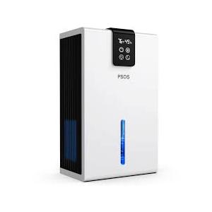 PSOS Dehumidifier, 98.56 oz Dehumidifiers for Basement, Dehumidifiers with Auto Shut Off, Portable Dehumidifier for Room with 2 Working Modes, 7 Colors LED Light