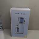 Smeg 50's Retro Style Aesthetic Coffee Grinder, CGF01 (Cream)