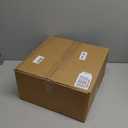 Drink Table, Drink Tables for Small Spaces, Modern Accent Nightstand with Solid Wood Leg for Living Room, Bedroom, Bathroom, Brown