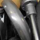 Gravity Folding Baby Stroller - Portable Travel Toddler Stroller w/Adjustable Backrest, Canopy & Cup Holder, Lightweight and UV Protected, One-Hand Automatic Folding - Green