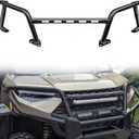Front Bumper for Polaris Ranger XP 1000 18-25, Black Front Bumper Brush Guard for 2018-2025 Polaris Ranger XP 1000 / Crew XP 1000 / Ranger 1000 / Ranger 1000 XP Accessories (Replace #2882531)