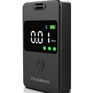 Breathalyzer Professional-Grade Accuracy-Alcohol Analyzer