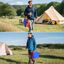 FPVtosky Hard Carrying Case for Nintendo Switch 2, Hard Shell Travel Protective Case for Switch 2 grip, 2 Pro Controllers, 22 Game Cards and Other Switch 2 accessories (Colour)