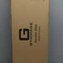 Adjustable Workout Aerobic Stepper, Aerobic Exercise Step Platform with 2 Risers, Exercise Step Deck for Fitness, 26.5" Trainer Stepper with Non-Slip Surface Home Gym & Extra Risers Options (Dark Gray)