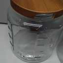Kitchentoolz Large Mason Jars with Lids 64 oz Mason Jars Wide Mouth, 1/2 Gallon Glass Jar with Lid for Pantry Storage, Canning, Flour, Dry Goods 2 Pack
