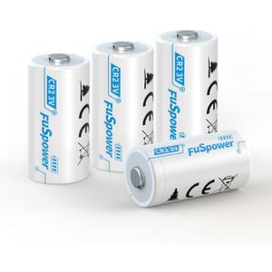 CR2 Battery 4 Pack, Non-Rechargeable CR2 3V Lithium Battery, High Capacity 3 Volt CR15H270 Battery Long Lasting Power for Rangefinder, Photo Cameras, Flashlight, Alarm Systems, Smart Sensor