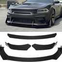 Front Bumper Lip Spoiler, Car Universal Adjustable Spoiler Splitter Diffuser Protector, Compatible with Honda Accord Civic Toyota Camry, Volkswagen MK5 MK6 MK7, Kia Optima, Mitsubishi Lancer