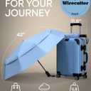 REPEL Windproof Travel Umbrella - Compact & Withstands Winds up to 85MPH , Strongest Premium Auto Folding Umbrella for Rain and Sun - Durable, Light & Portable for Women & Men , Fits Backpack & Cars