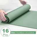 3 mm Thick Yoga Mat Bulk, Non Slip Exercise Workout Fitness Pad for Women Men, Gym Home Yoga Pilates, Easy to Clean, Sturdy PVC