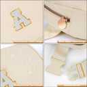 Belt Bag Fanny Pack Crossbody Bags with Initials Cute Stuff Birthday Gifts for Teenager Girls Trendy Stuff for Teens - White A,Khaki Bag