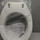 Carex Toilet Seat Riser, Elongated Raised Toilet Seat Adds 3.5 inches to Toilet Height, for Assistance Bending or Sitting, 300 Pound Weight Capacity Toilet Riser