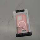 Magnetic Ring Stand Case for iPhone 16 Pro, Pink