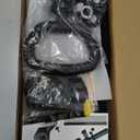 3 in 1 Dumbbell Converter Bar Set - Convert Dumbbells to Barbell & Kettlebell for Home Gym, Multi-Functional Strength Training Bar with Secure Clamps, Space-Saving Weight Lifting System (Black)