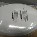 Jool Baby Quick Flip Toilet Seat with Built-in Potty & Splash Guard for Toddler Training, Slow Close (Elongated)