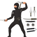 Morph Kids Ninja Costume, Ninja Costume for Boys, Halloween Costume for Boys,M