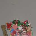 20 Pcs Vintage Christmas Hanging Ornaments Metal Tree Ornaments Santa Snowman Gingerbread Man Snowman Rustic Farmhouse Christmas Tree Decorations for Xmas Winter Holiday Celebrations