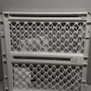 Replacement for Compatible with North States 8615 Light Grey Classic Plastic Safety Supergate 26 H x 26-42 W in.