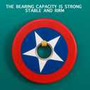 4 x 12 Pack Adhesive Hooks Utility Wall Hooks Key Hooks for Wall Decorative Key Holder Rack Self Adhesive Wall Hooks for Towels, Hats, Shower, Kitchen, Living Room, Office