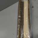 Cordless Bamboo Roman Shades 27x48in, Light Filtering Bamboo Blinds for Indoor Windows, Office, Bathroom and Living Room, Privacy Teak.