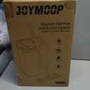 JOYMOOP Mop and Bucket with Wringer Set, Hands Free Flat Floor Mop and Bucket, with 3 Washable Microfiber Pads, Wet and Dry Use, Floor Cleaning System