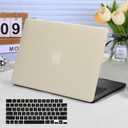 Funut for MacBook Pro 16 Inch Case 2024 2023 2022 2021 Model M3 A2991 M2 A2780 M1 A2485 Pro Max, Crocodile Leather Hard Shell Cover & Keyboard Cover Mac Pro 16" M3/M2/M1, Pudding (For New Macbook Pro 16" 2024-2022 M3 M2 M1, Apricot)