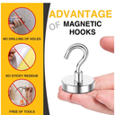 6 pcs Magnetic Hooks