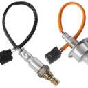 2Pcs Oxygen Sensor Upstream Downstream O2 Sensor Compatible with 2007-2011 Honda Civic DX EX LX 1.8L L4 Replace 234-9124, 234-4350, 36531-RNA-J01, 36532-RNA-A01