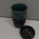 Ceramic Travel Mug With Lid, On the Go Coffee Mug.16oz-Ceramics Coffee Tumbler. Dishwasher and Microwave Safe.Reusable Coffee Mug-Suitable for travel, office, car cupDaily use.