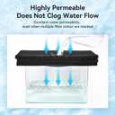 Aquarium Filter Sponge Pad, Filter Media Foam Sponges, Filter Accessories for Fish Tanks and Ponds (18.5"x18.5"x1.6", 20PPI, 2 Pack)