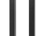Kichler Two Arm Contemporary Path Light in Black Brass, Landscape Lighting for Pathways, Walkways and Garden Beds, (3" x 22" x 6"), 15844BKB, Medium
