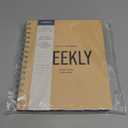 Fringe Studio Paper Cover Non-Dated Weekly Planner, "UTILITY WEEKLY", Approx. 7" w x 8.5" h, 160 Pg, Utility Collection (878PA003FSC)