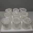 Hewory Glass Cylinder Vases for Centerpieces: 7“+6" Tall 12Pcs Clear Small Bud Vases for Flowers Wedding Party Table Decoration - Skinny Hurricane Candle Holders for Floating Candles