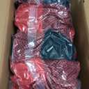 Homemate Electric Blanket Heated Throw - 50x60 Ultra Soft Cozy Flannel Heating Blanket with 10 Fast Heat Levels 8 Hours Auto Off Over-Heated Protection ETL Certification Keep Warm in Home Office (Red/Black)